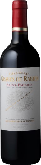 Chateau Graves de Rabion 2015, Saint Emilion wine bottle