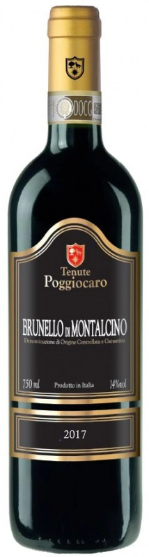 Tenute Poggiocaro Brunello di Montalcino 2017 wine bottle