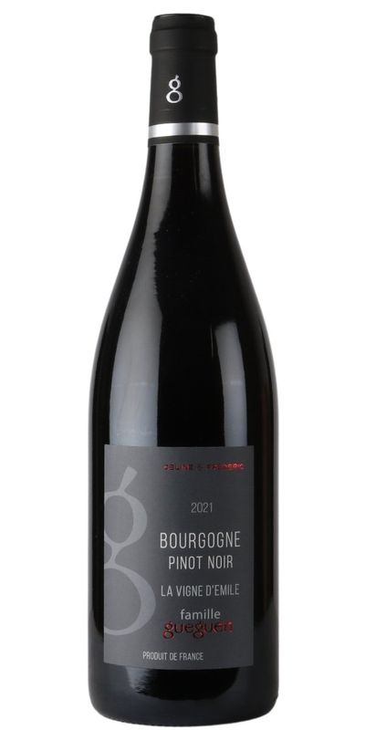 Domaine Gueguen, Bourgogne Pinot Noir La Vigne d'Emile 2024 wine bottle