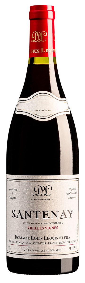 Domaine Louis Lequin et Fils Santenay Vieilles Vignes 2020 wine bottle