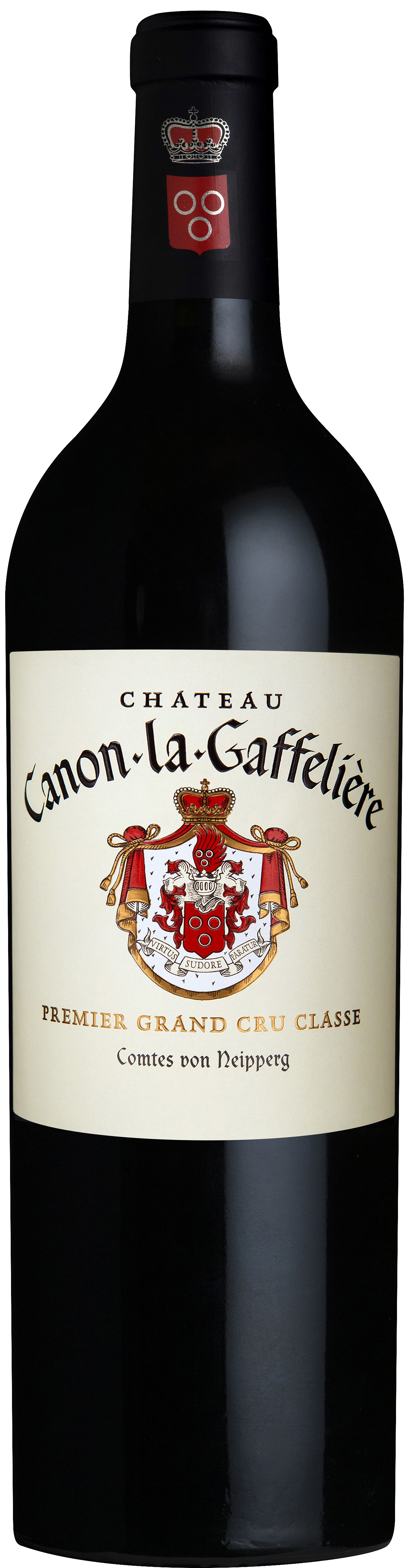 Chateau Canon la Gaffeliere Saint-Emilion 1er Grand Cru Classe B 2011 wine bottle