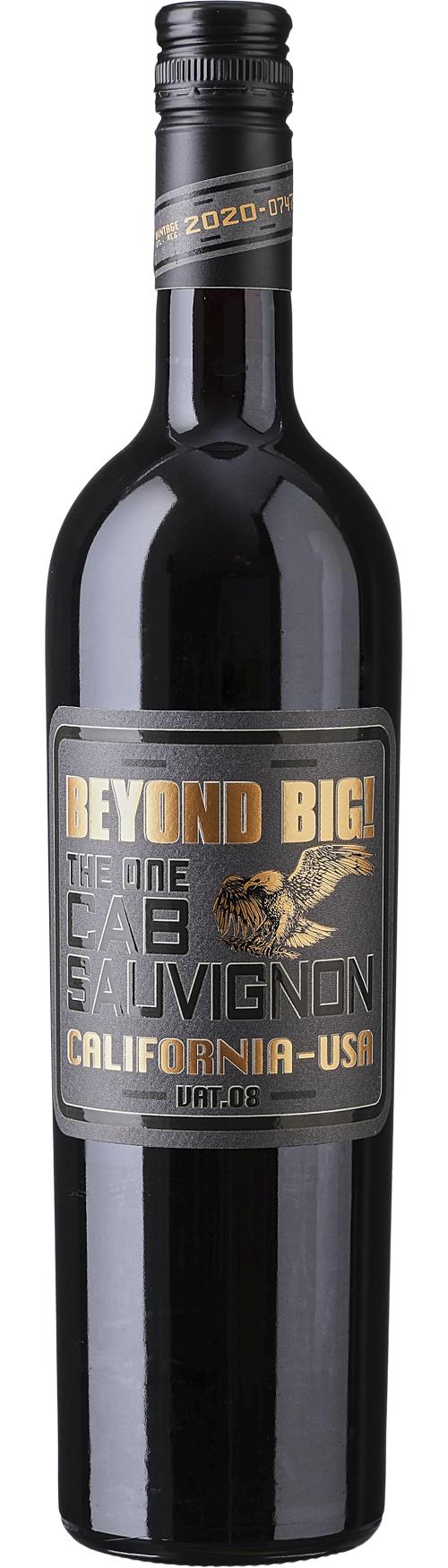 BEYOND BIG! Cabernet Sauvignon wine bottle