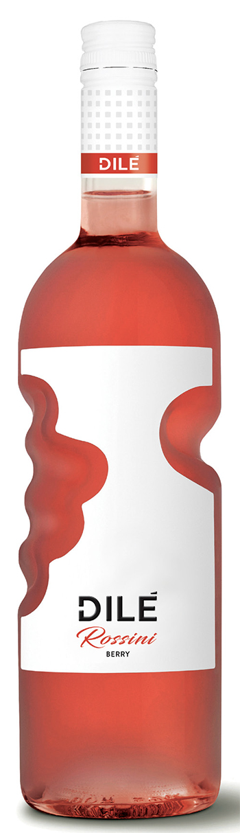 Dilé Rossini wine bottle