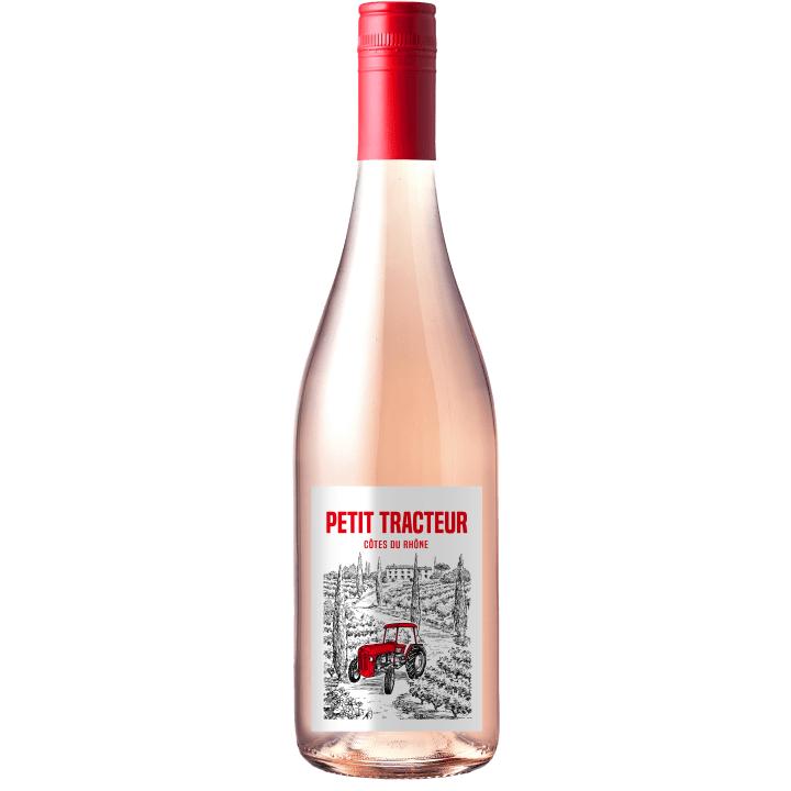 Petit Tracteur Cotes du Rhone Rose 2024 wine bottle