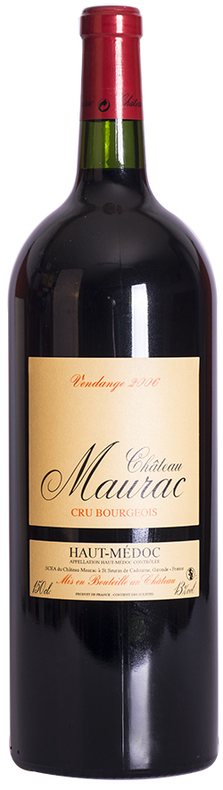 Chateau Maurac Haut Medoc Magnum wine bottle