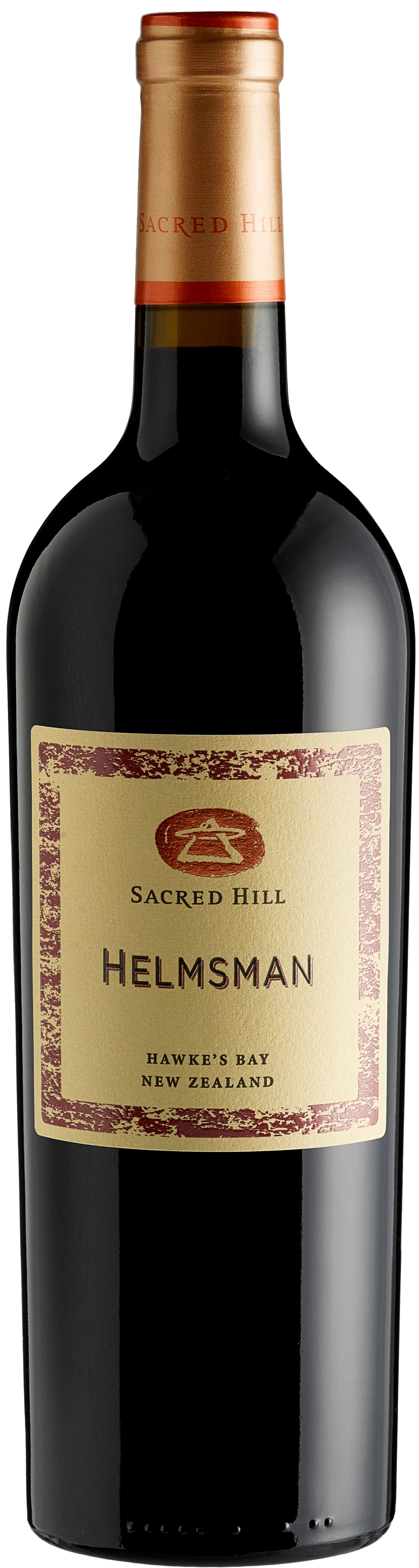 Sacred Hill Helmsman Gimblett Gravels Hawke’s Bay 2015 wine bottle