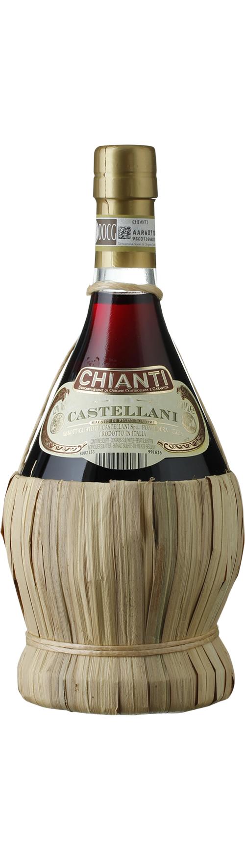 Castellani Chianti DOCG bastflaske wine bottle