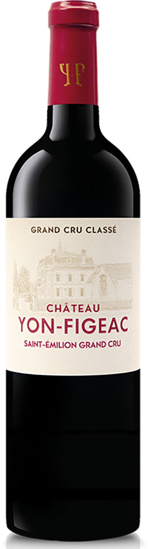 Château Yon-Figeac Saint-Émilion Grand Cru Classé 2022 i trækasse wine bottle