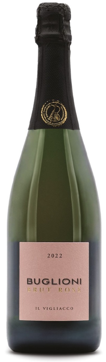 Buglioni "il Vigliacco" Brut Rosé 2022 wine bottle