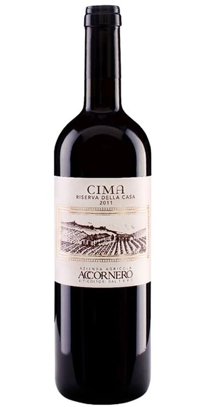 Accornero, Barbera del Monferrato Superiore Cima Riserva 2012 wine bottle