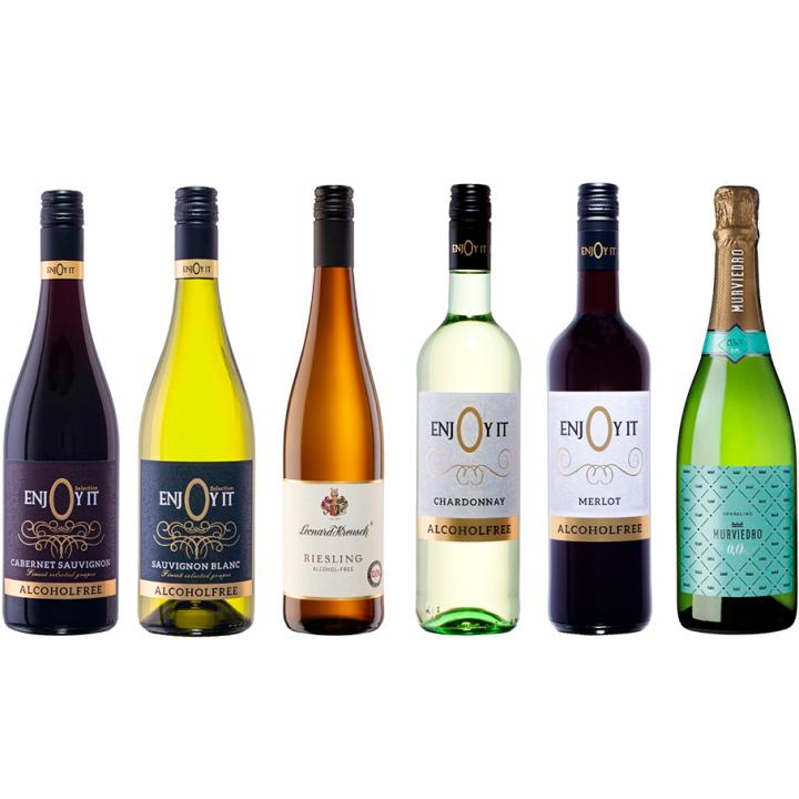 Alkoholfri Smagekasse wine bottle