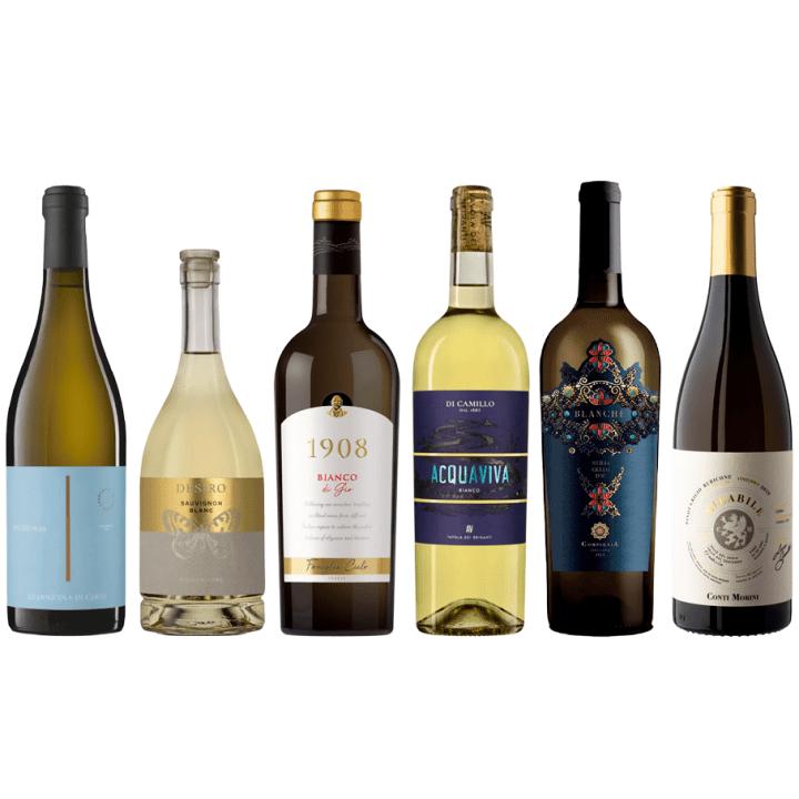 Italienske Hvidvinsfavoritter wine bottle