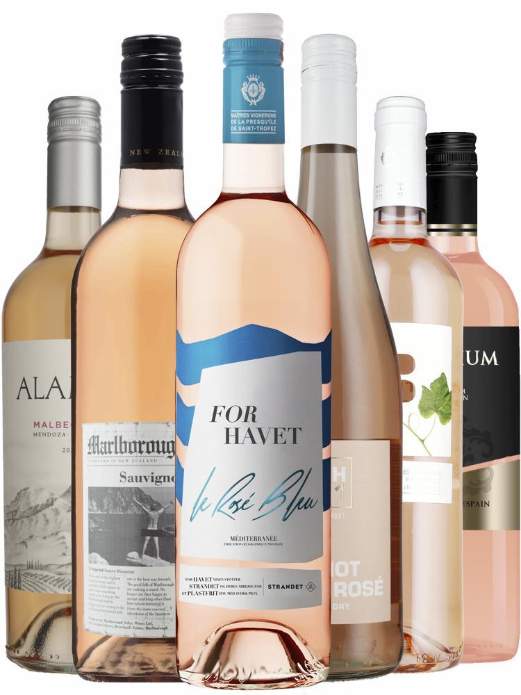 Smagekasse Rosé 5.0 (6 fl.)  wine bottle