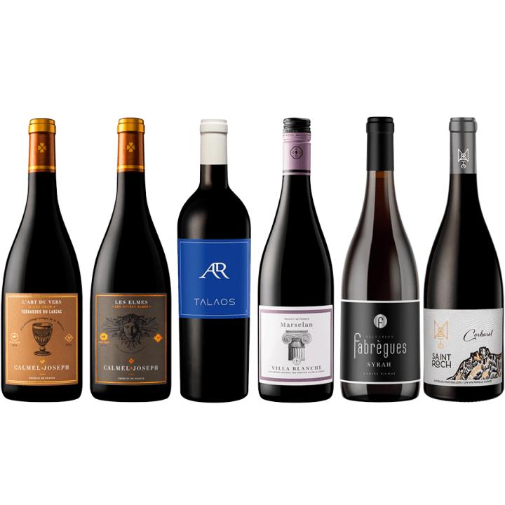 Languedoc-Roussillon Gems wine bottle