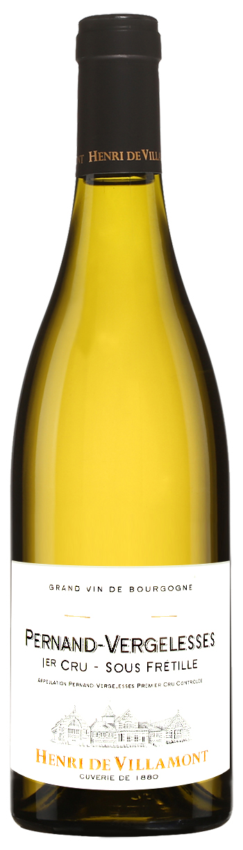 Henri de Villamont Pernand-Vergelesses 1er Cru Sous Fretille Blanc 2019 wine bottle