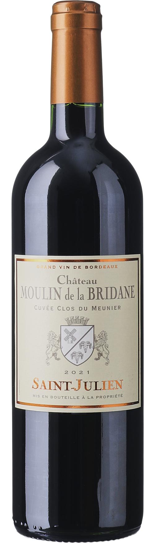 Château Moulin de la Bridane Cuvée Clos du Meunier wine bottle