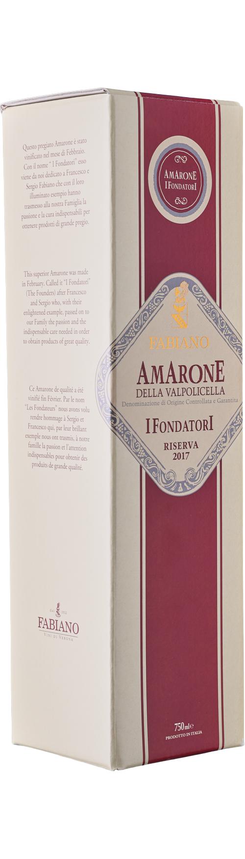 Fabiano Amarone della Valpolicella Riserva I Fondatori DOCG wine bottle