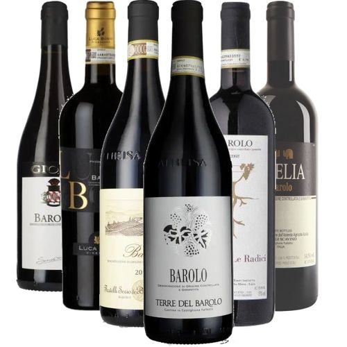 Smagekasse - Barolo wine bottle