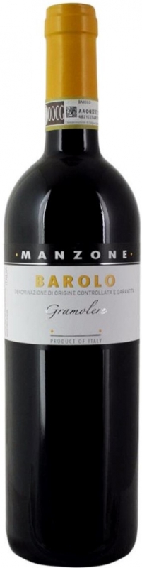 Manzone Barolo DOCG Gramolere 2015 wine bottle