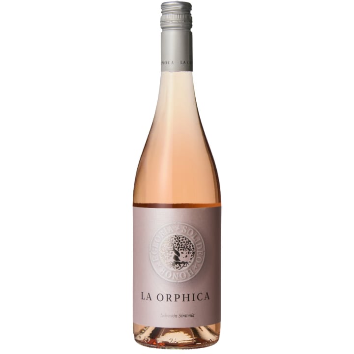 La Orphica Seleccion Sintonia Rose 2025 wine bottle