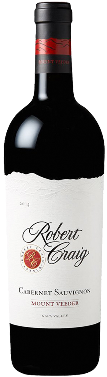 Robert Craig Mount Veeder Cabernet 2014 wine bottle