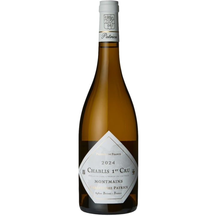 Christophe Patrice Chablis 1Er Cru Montmains 2025 wine bottle