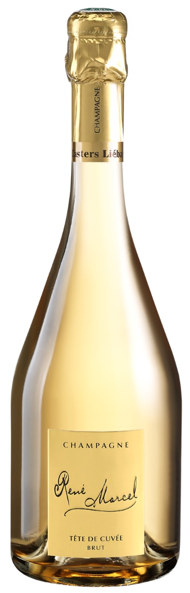 Casters Liébart Tête de Cuvée René Marcel Champagne Brut wine bottle