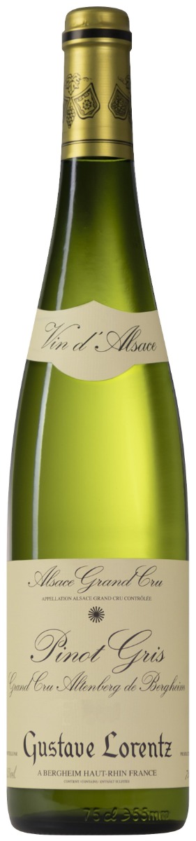 Gustave Lorentz Pinot Gris Grand Cru Altenberg de Bergheim 2011 ØKO wine bottle