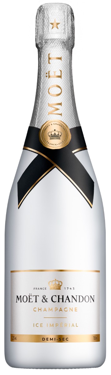 Moet & Chandon Champagne Ice Imperial wine bottle