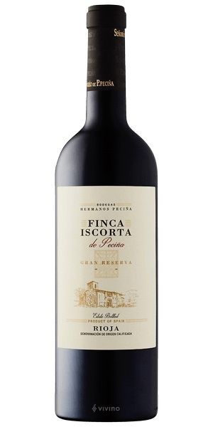 Bodegas Hermanos Pecina, Finca Iscorta de Pecina Gran Reserva 2015 wine bottle