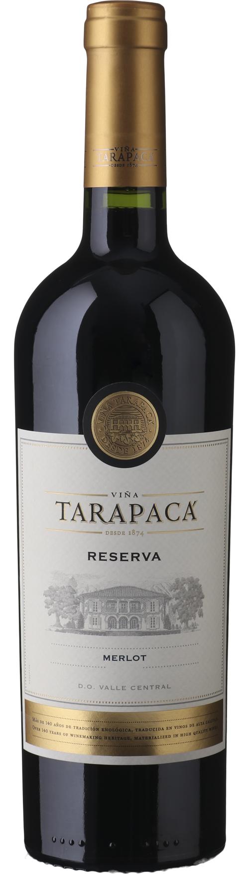 Viña Tarapacá Reserva Merlot wine bottle