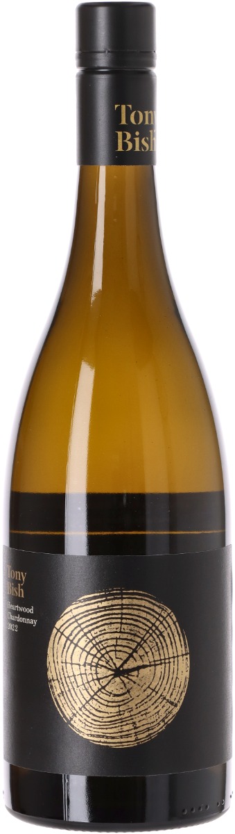 Tony Bish Heartwood Chardonnay Hawke's Bay 2022 wine bottle