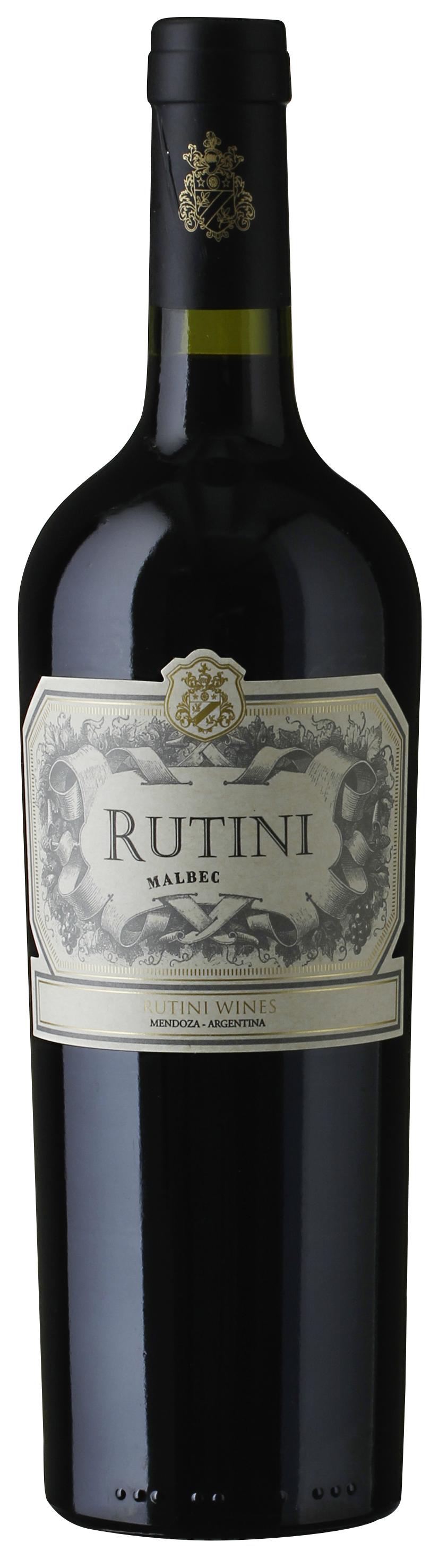 Rutini Colección Malbec wine bottle