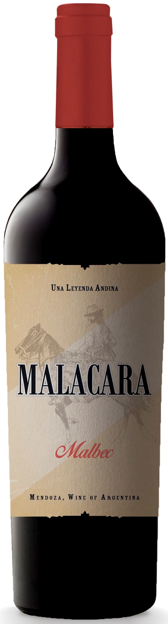 Malacara Malbec 2019 wine bottle