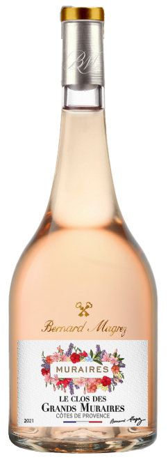 Bernard Magrez Côtes de Provence Le Clos de Grands Muraires 2021 wine bottle