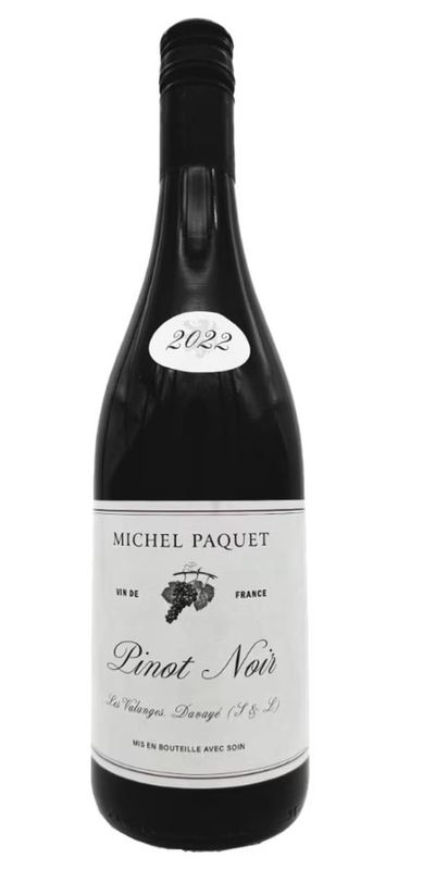 Michel Paquet Pinot Noir 2022 wine bottle