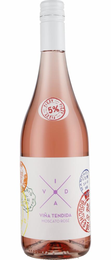 Vida Viña Tendida Rosé Anecoop wine bottle