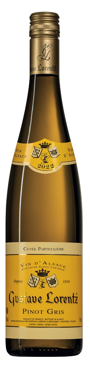 Gustave Lorentz Pinot Gris 2022 wine bottle