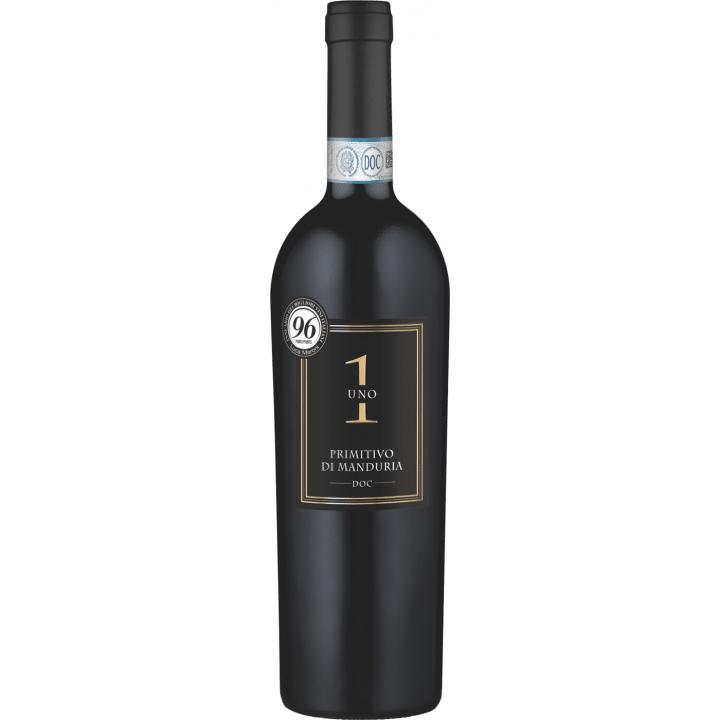 Masseria La Volpe UNO Primitivo Di Manduria 2022 wine bottle