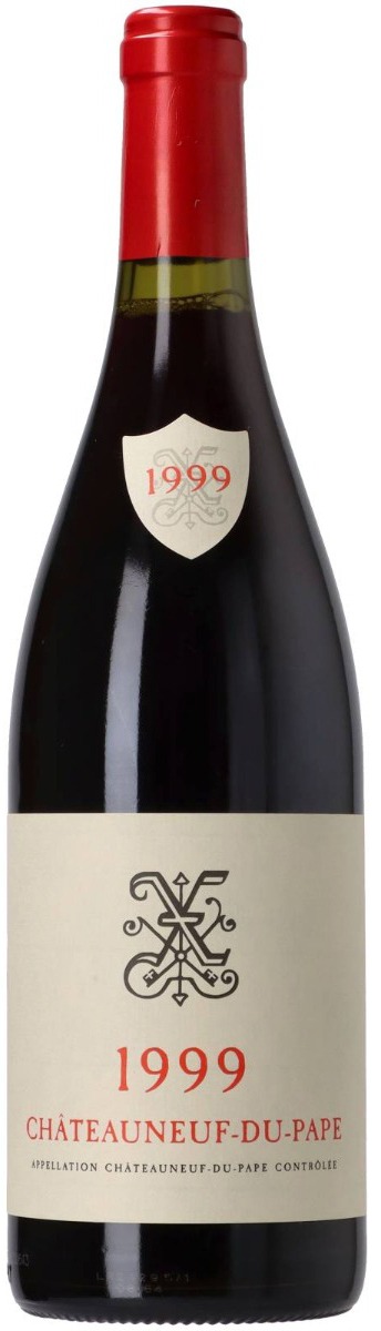 Xavier Châteauneuf-du-Pape 1999 i trækasse wine bottle