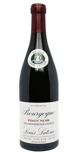 Louis Latour, Bourgogne Pinot Noir 2022 wine bottle