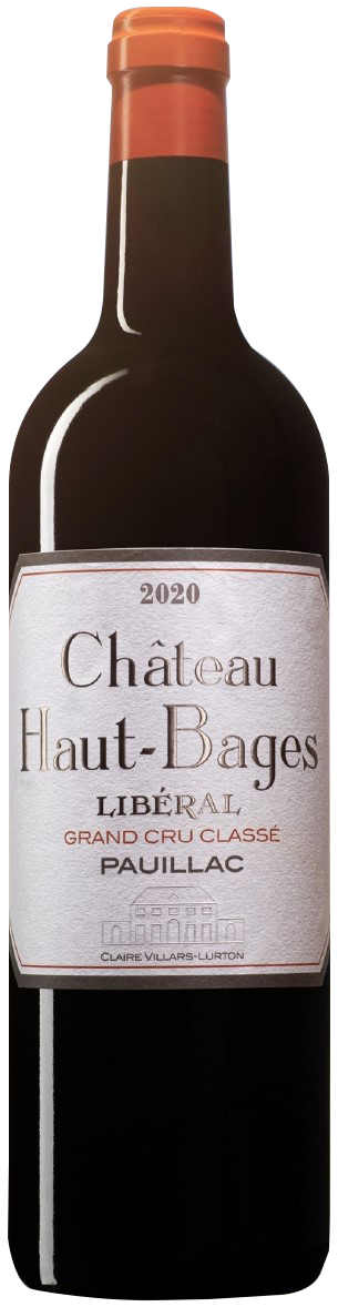 Chateau Haut-Bages Libéral 5. Cru Classé Pauillac 2020 Bio-Organic i trækasse wine bottle
