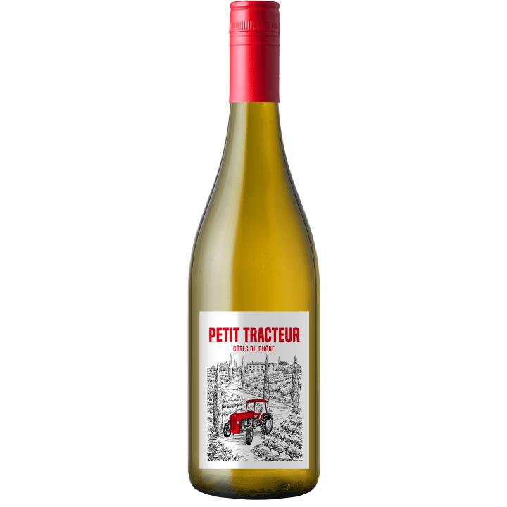 Petit Tracteur Cotes du Rhone Blanc 2024 wine bottle