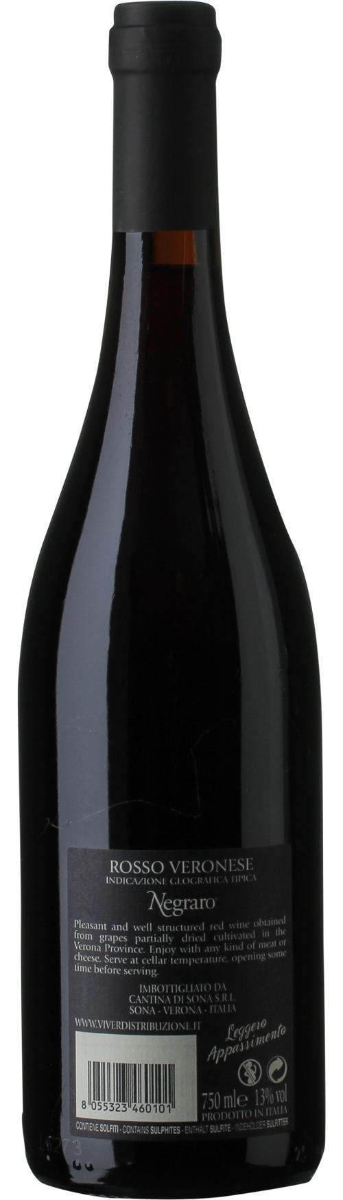 Fabiano Negraro Appassimento Rosso Veronese IGT wine bottle