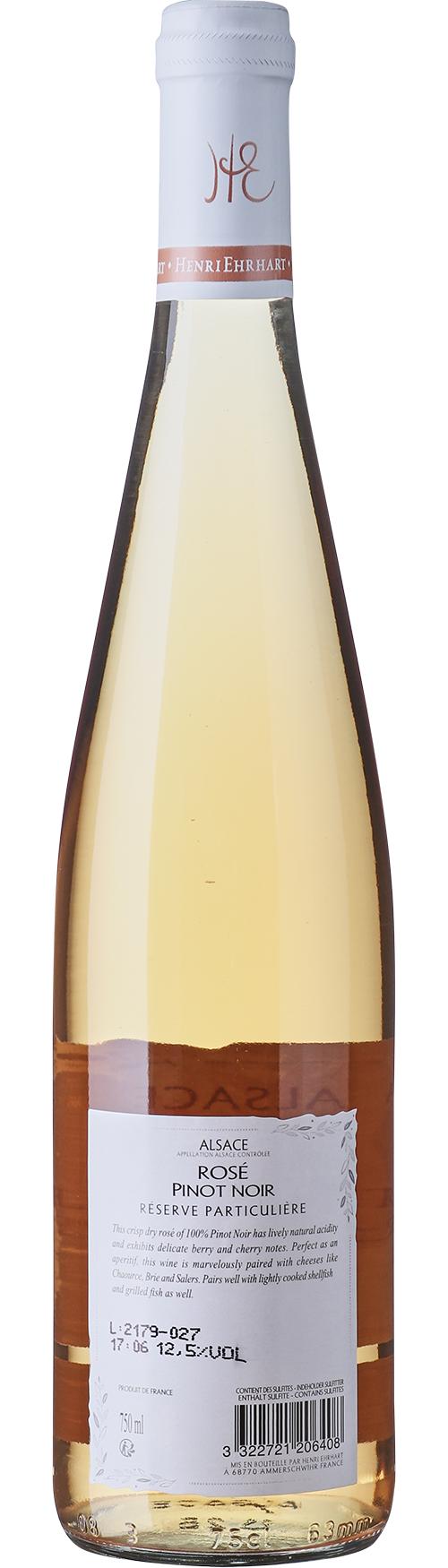Henri Ehrhart Rosé Reserve Particulière wine bottle