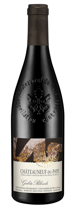 Patrick Lesec Chateauneuf du Pape Galets Blonds 2017 wine bottle