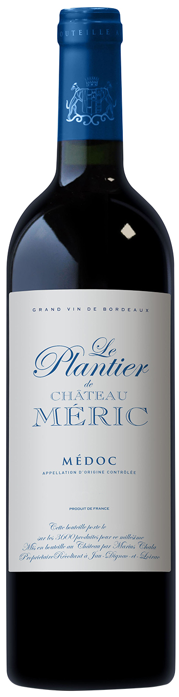 Le Plantier de Château Méric (Tête de Cuvée) Médoc 2016 wine bottle