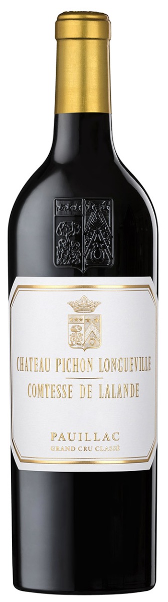 Chateau Pichon Longueville Comtesse de Lalande 2. Cru Classé 2020 i trækasse wine bottle