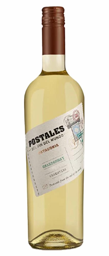 2023 Postales Chardonnay Fin Del Mundo Patagonia wine bottle