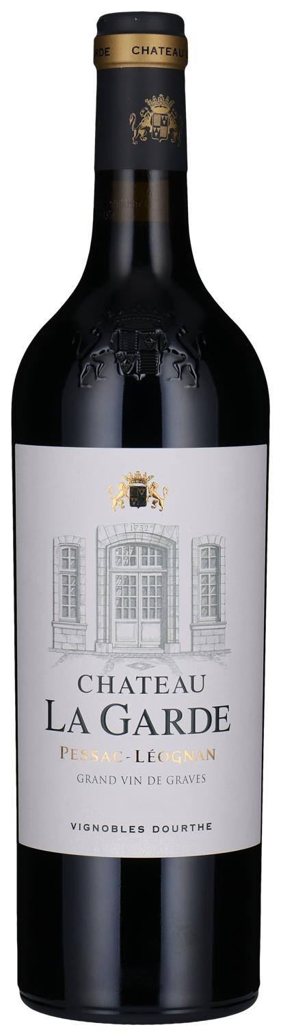 Château La Garde Rouge 2017 wine bottle